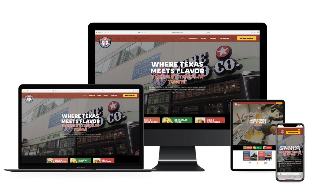 Website Design - Lone Star Taco Co.
